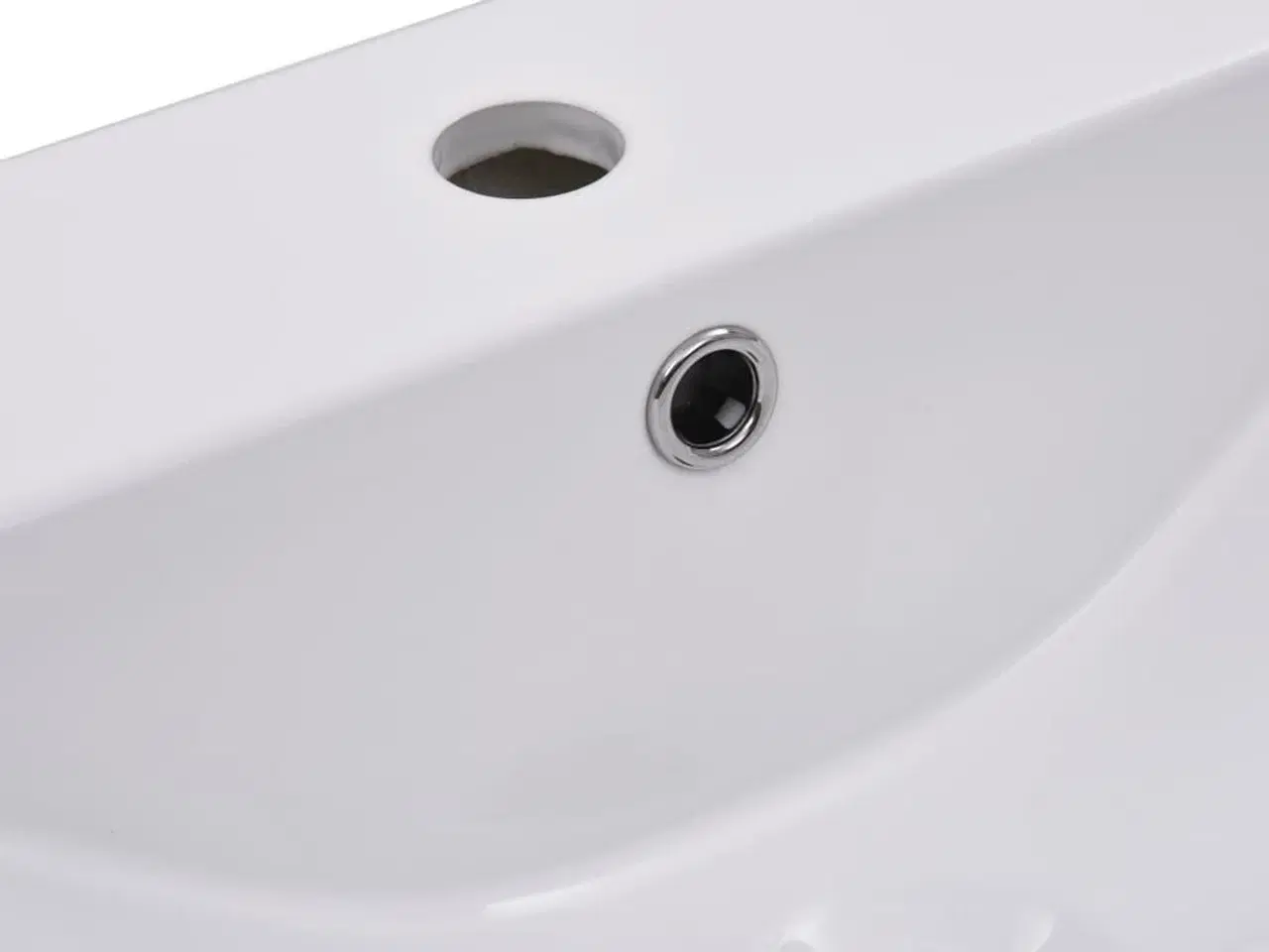 Billede 5 - Indbygget håndvask 61x39,5x18,5 cm keramisk hvid