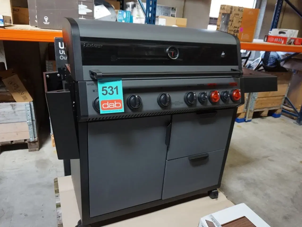 Billede 7 - Enders Hyde 6 sikr turbo II gasgrill - sort