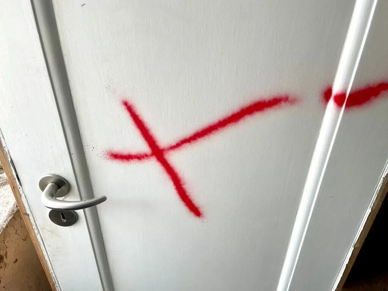 Billede 4 - Smal funkisdør m. karm og bundstykke