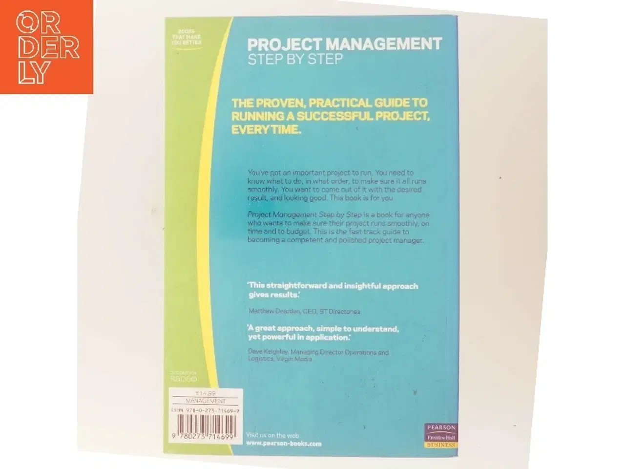 Billede 3 - Project management step by step : how to plan and manage a highly successful project af Richard Newton (Bog)