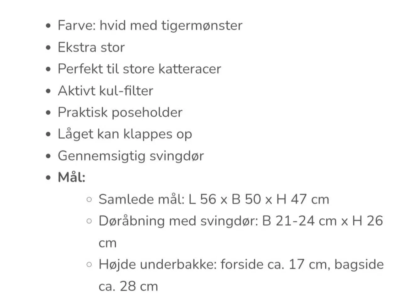 Billede 3 - Katte toilet til store racer 