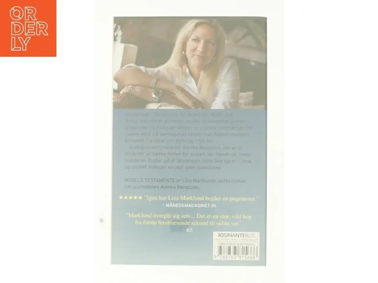 Billede 3 - Nobels testamente af Liza Marklund (Bog)