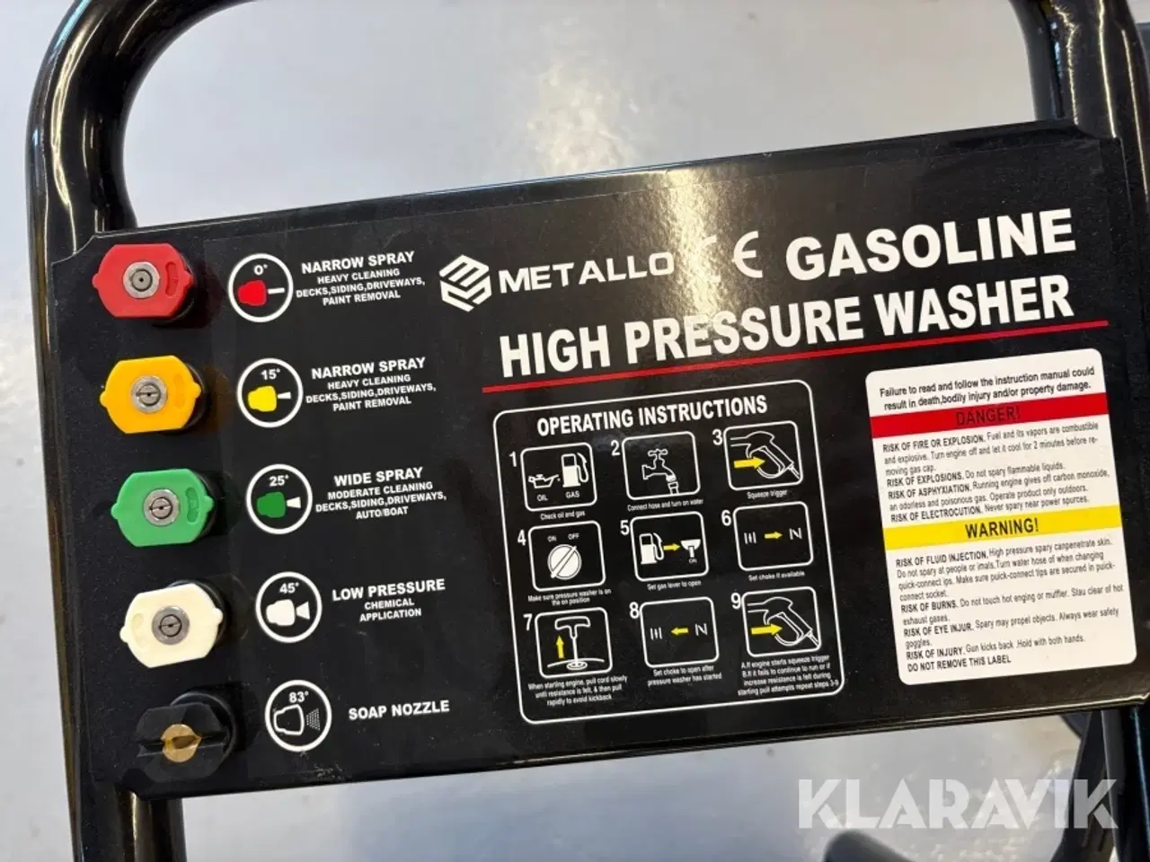 Billede 12 - Højtryksrenser Metallo ML180