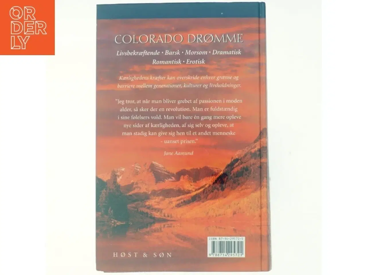 Billede 3 - Colorado drømme : en roman om den modne passion af Jane Aamund (Bog)