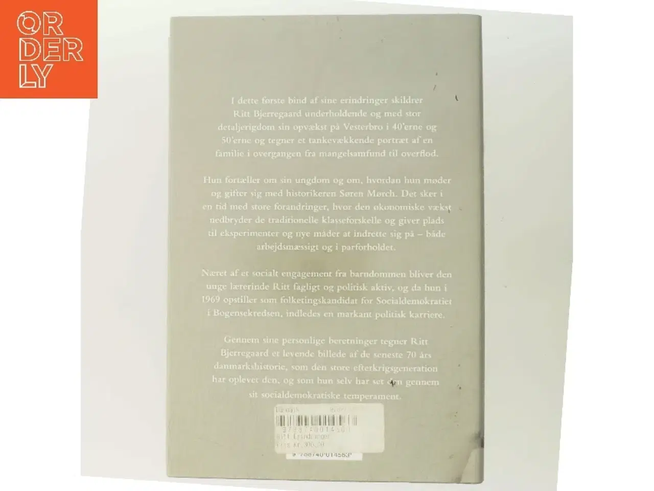 Billede 3 - Ritt : erindringer af Ritt Bjerregaard (Bog)