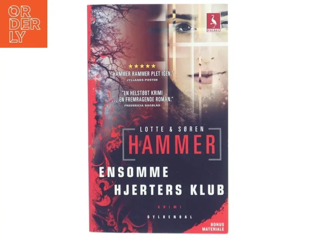 Billede 1 - Ensomme hjerters klub : krimi af Lotte Hammer (Bog)