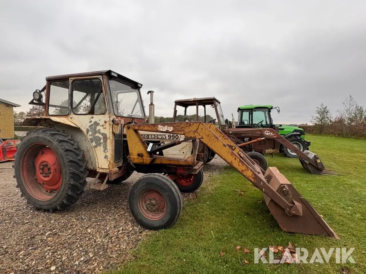 Billede 4 - Veterantraktor Case David Brown 990