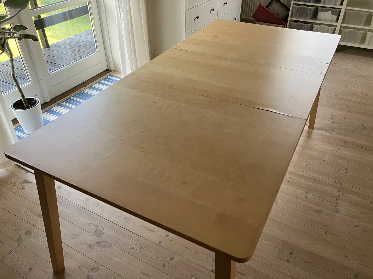 Billede 2 - Arbejdsbord/spisebord med udtræk