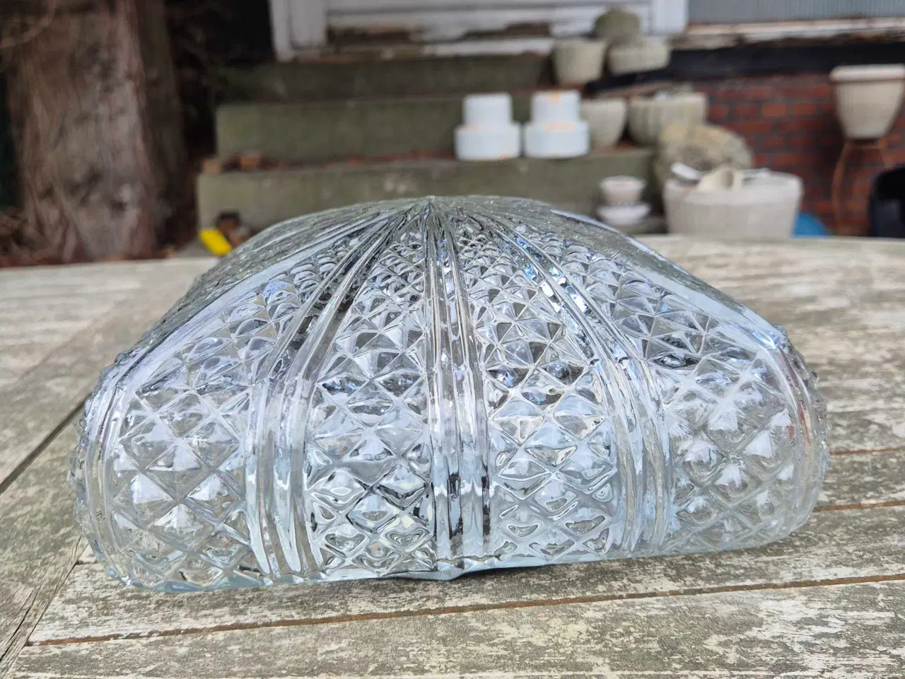 Billede 3 - Smuk plafond med buet glasskærm