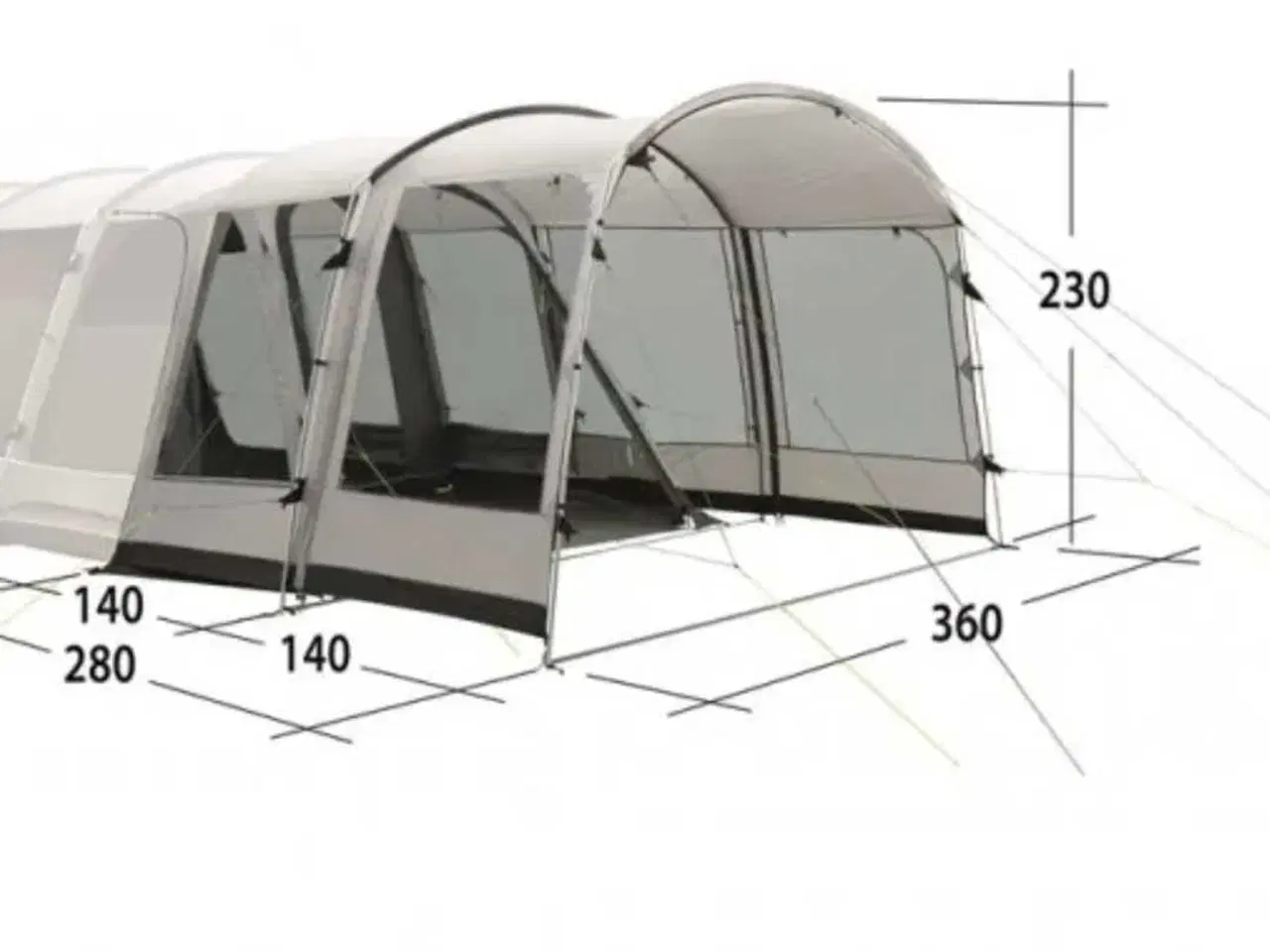Billede 4 - Fortelt Outwell universel extension str 4 
