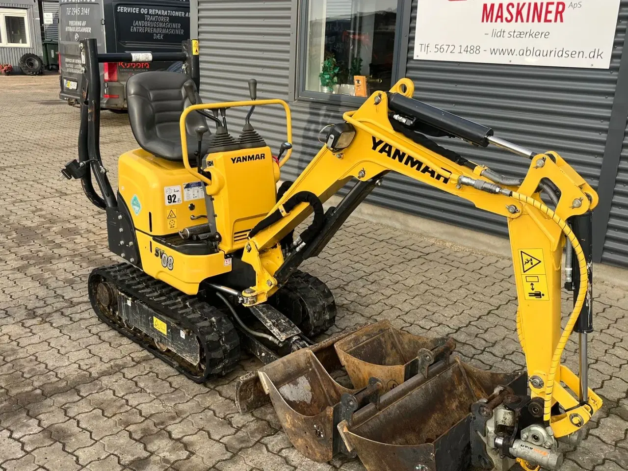 Billede 3 - Yanmar SV08 Tiltman kun kørt 479t