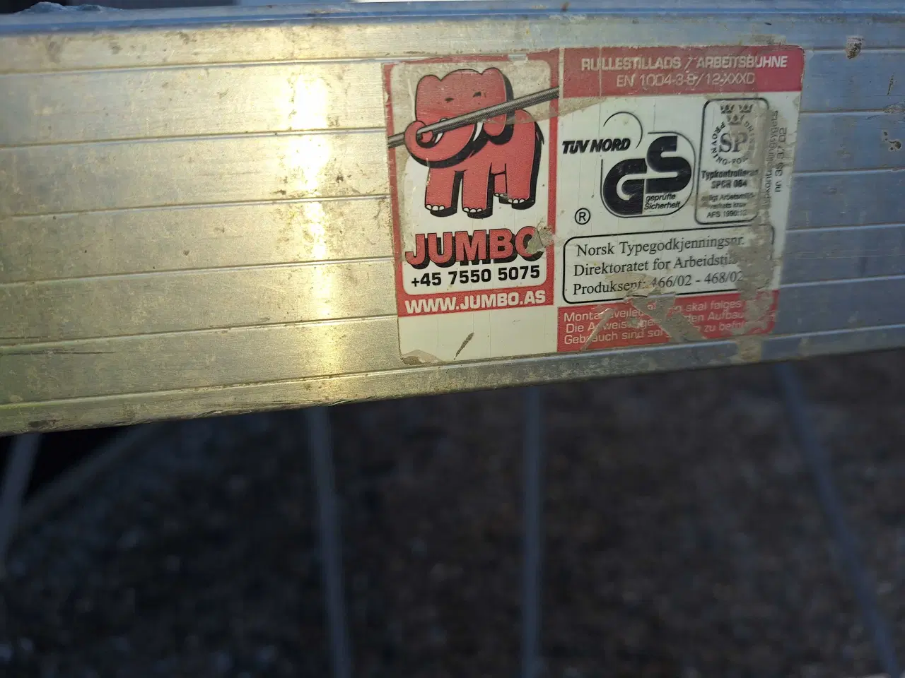 Billede 4 - Foldbart jumbo stillads