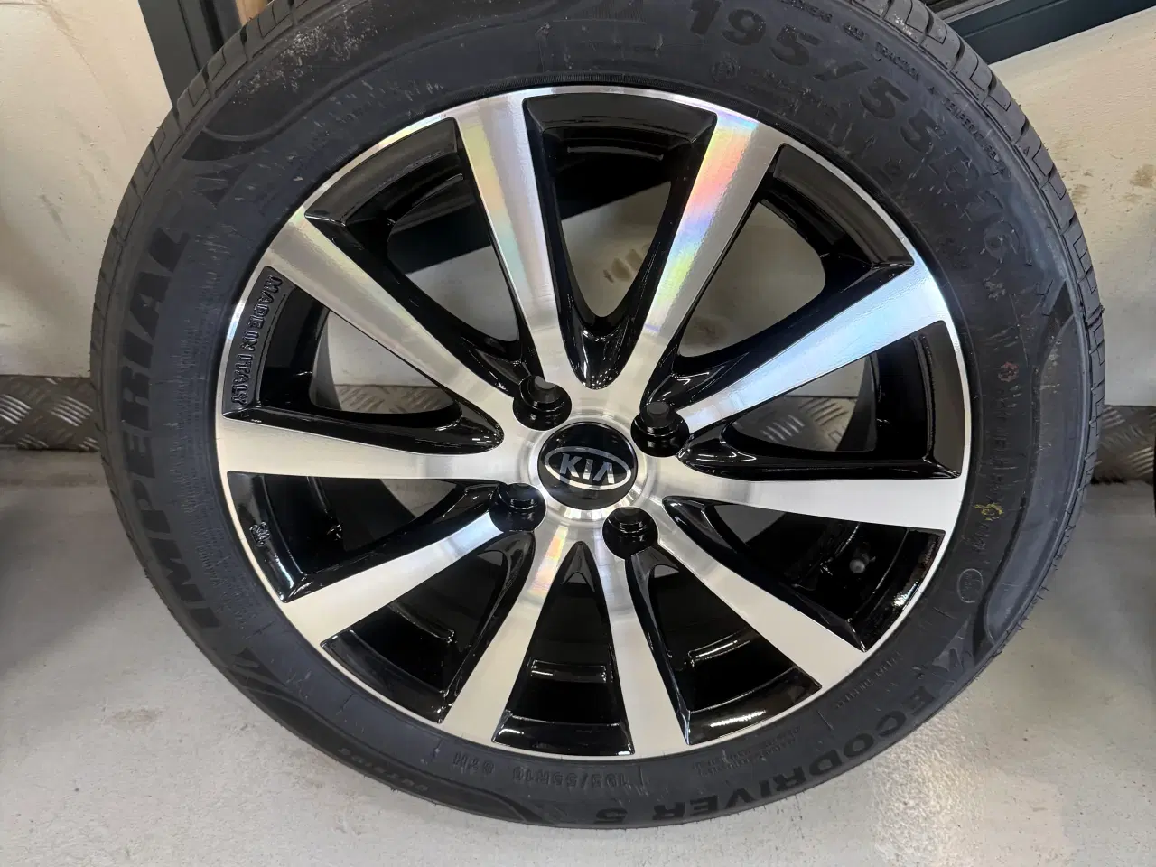 Billede 3 - Nye 16” alufælge med nye sommerdæk