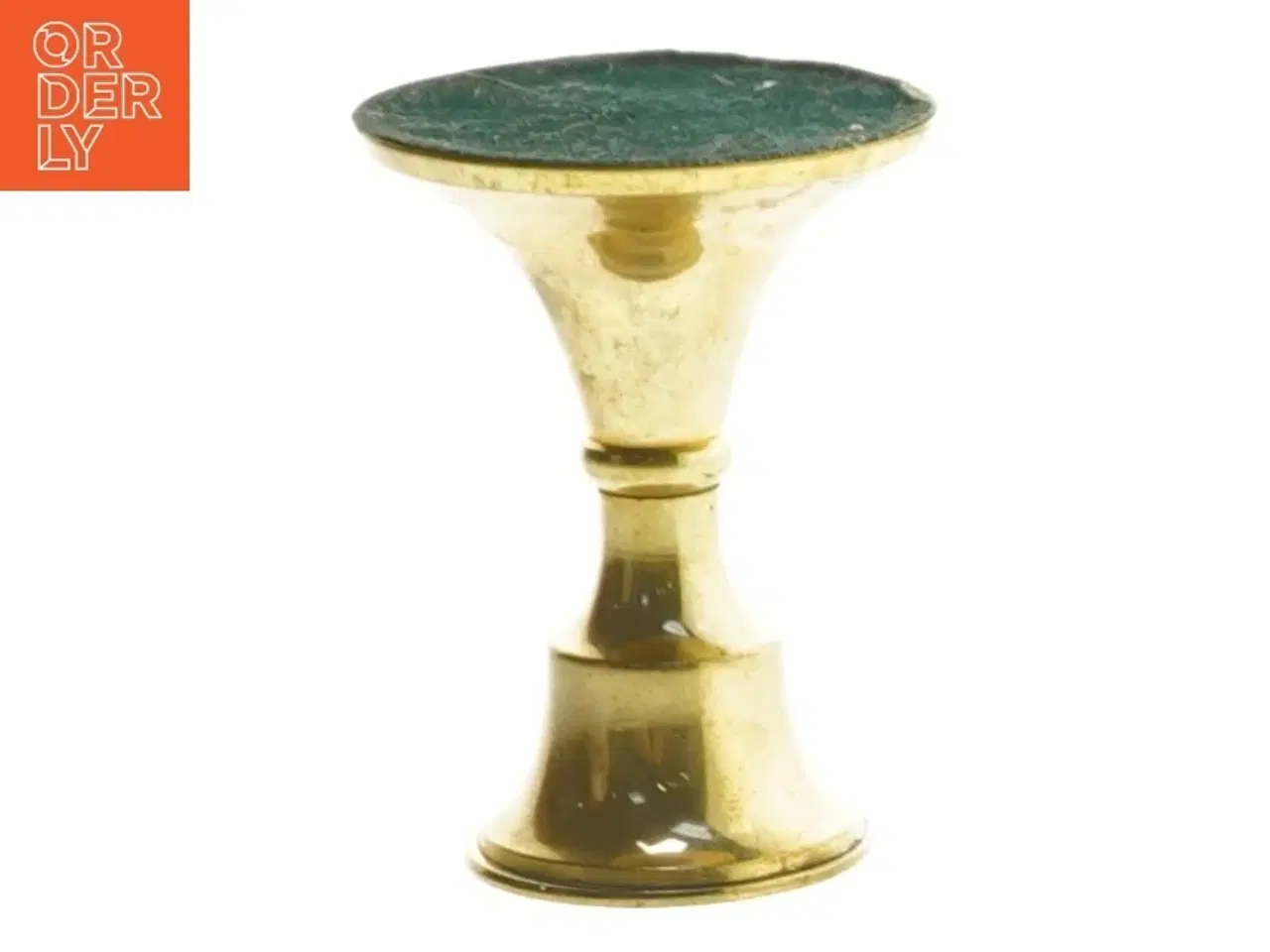 Billede 2 - Messing lysestage (str. 6,5 cm)