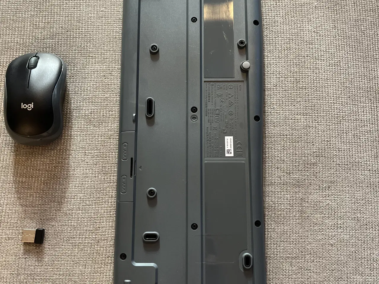 Billede 5 - Logitech trådløst tastatur K270 og mus M185 sæt