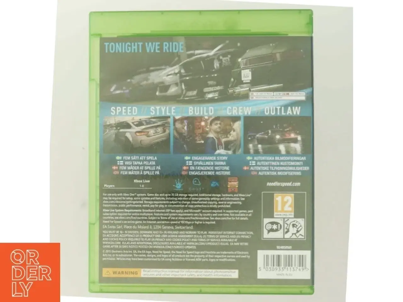 Billede 3 - Xbox One spil &#39;Need for Speed&#39; fra Electronic Arts