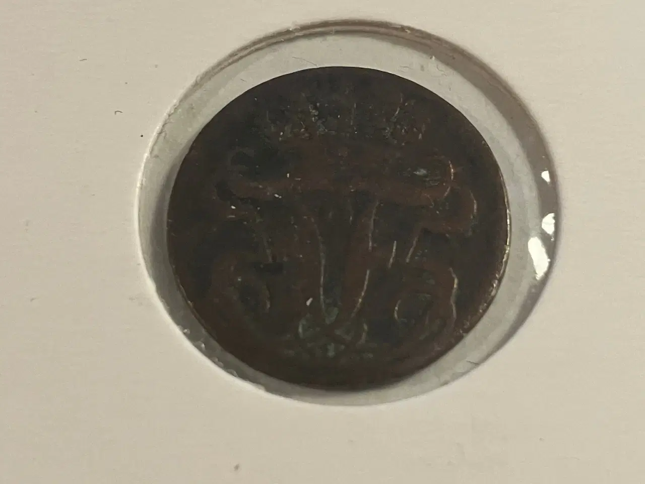 Billede 2 - 1/2 Skilling Denmark 1751