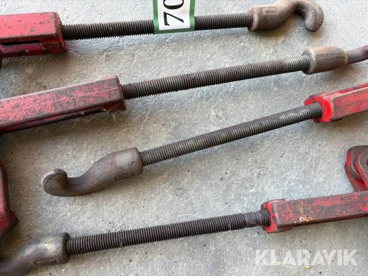 Billede 8 - Tvillingehjul Goodyear 16.9-24 - 2 styk - med låse
