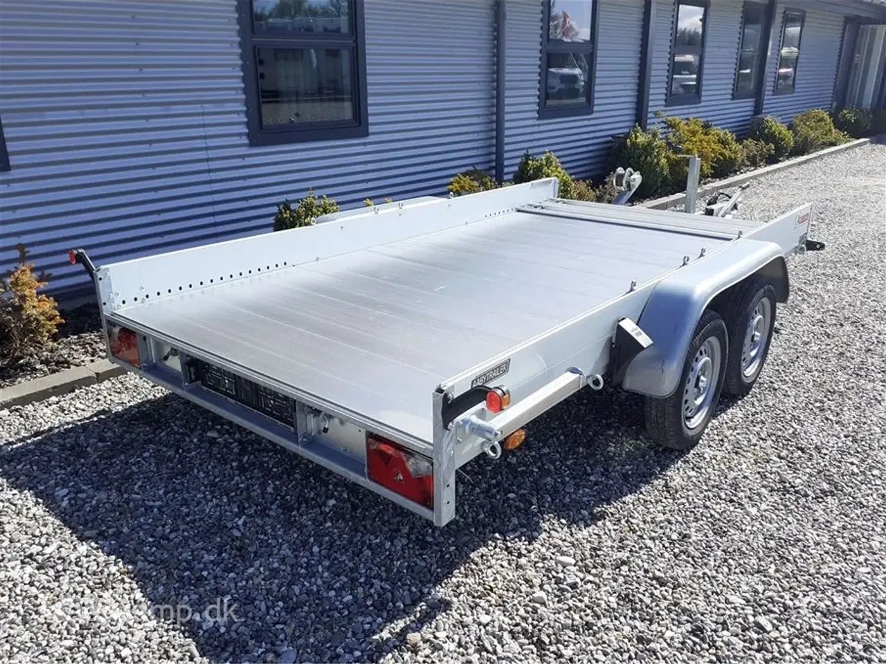 Billede 4 - 0 - Anssems AMT 1500   lille og fix auto/maskintrailer i aluminium.