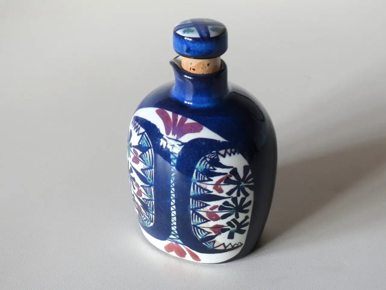 Billede 1 - Aluminia flaske eller flacon med prop