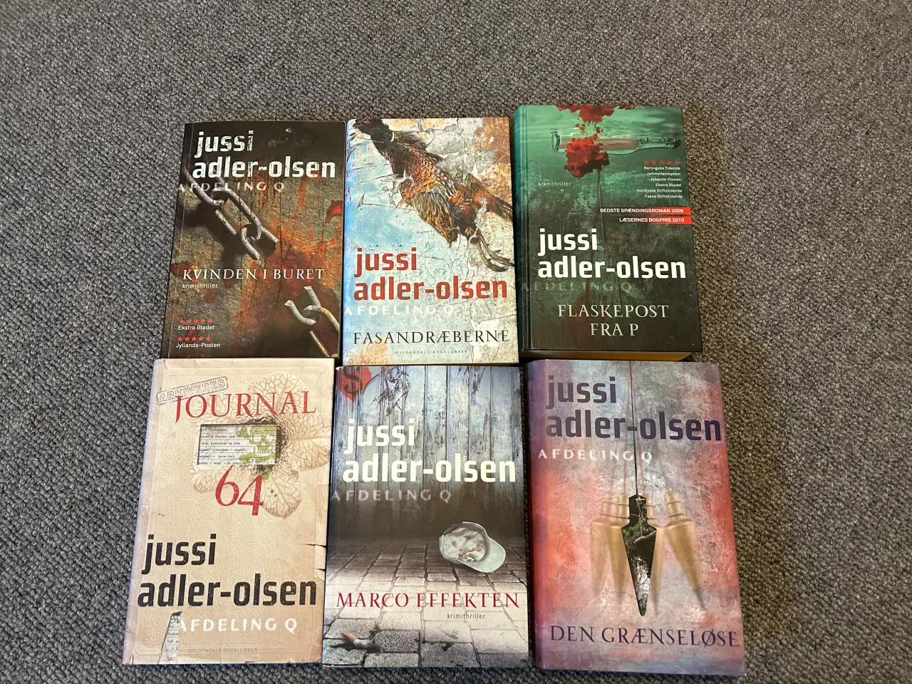 Billede 1 - Jussi Adler-Olsen krimier