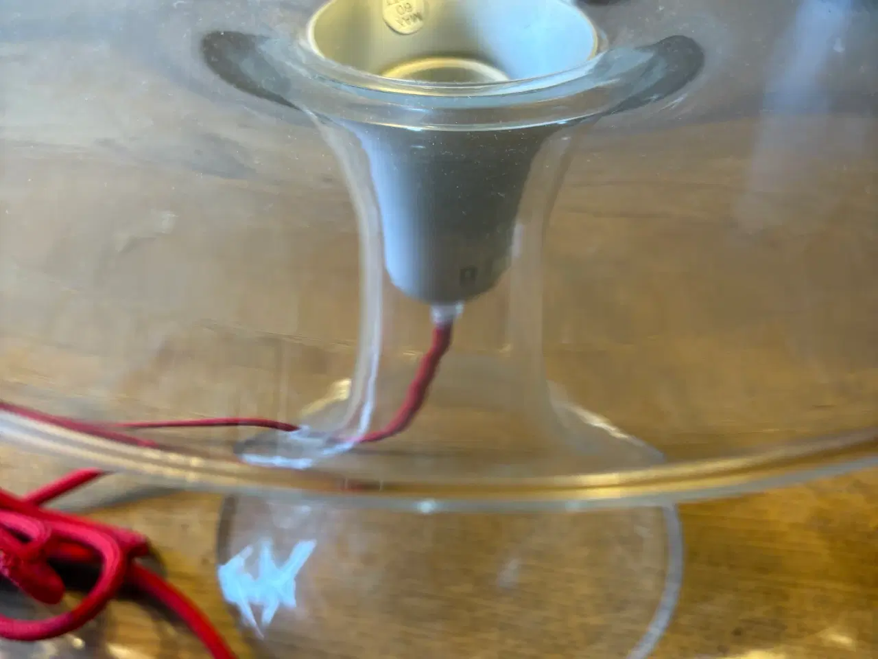 Billede 2 - Bordlampe Holmegaard 