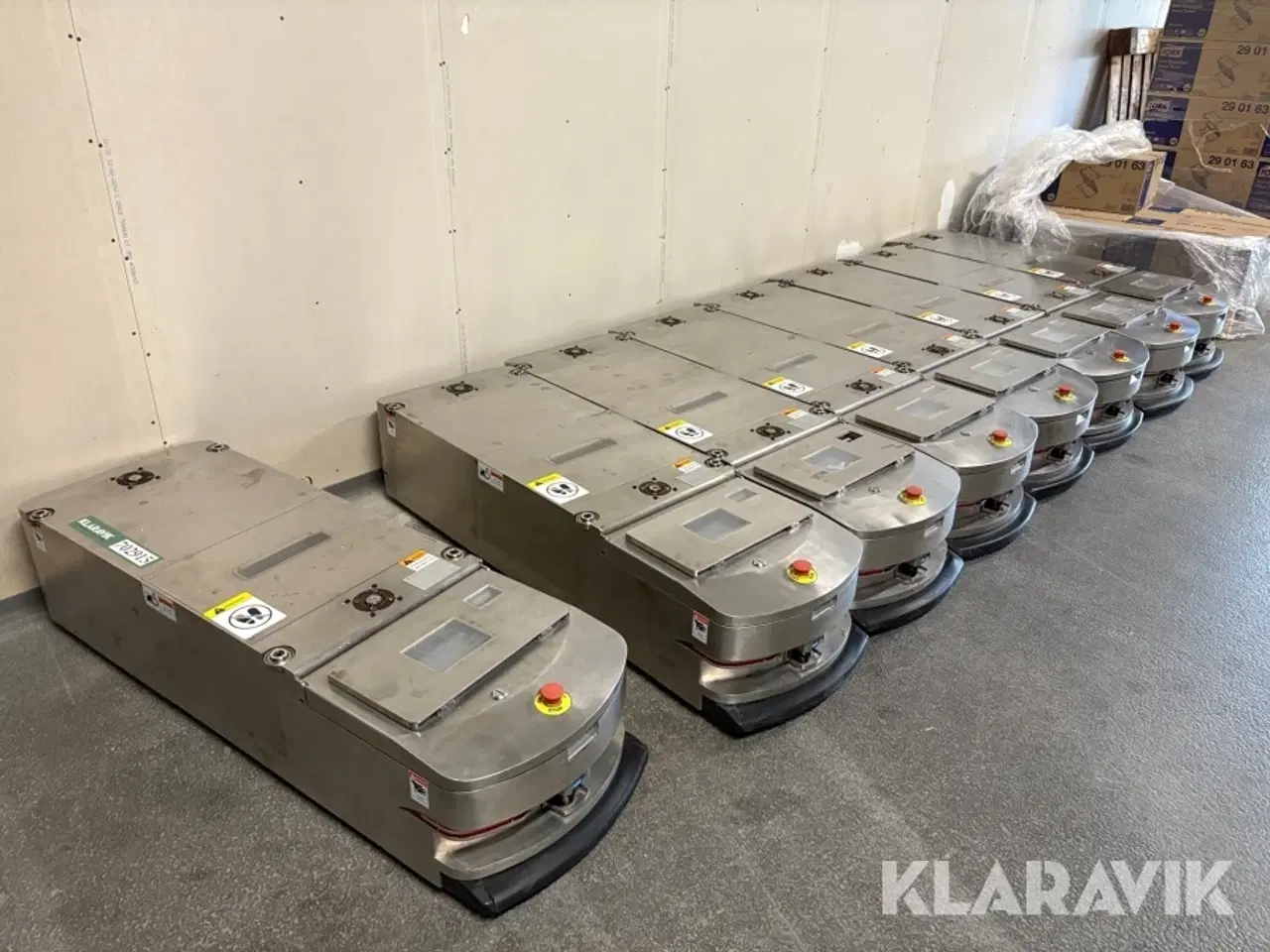 Billede 1 - Transportrobotter Jaten AGV-198-MP100-DER - 8 styk