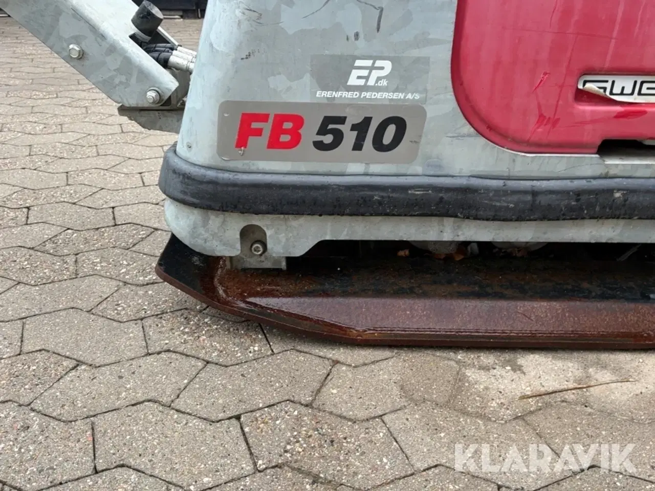 Billede 11 - Pladevibrator Swepac FB 510