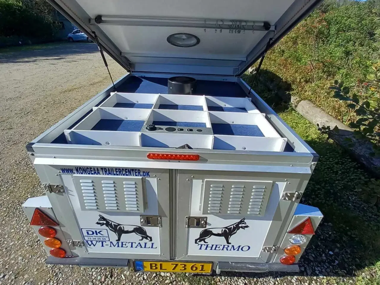 Billede 1 - Wt Metall Th 3, hundetrailer