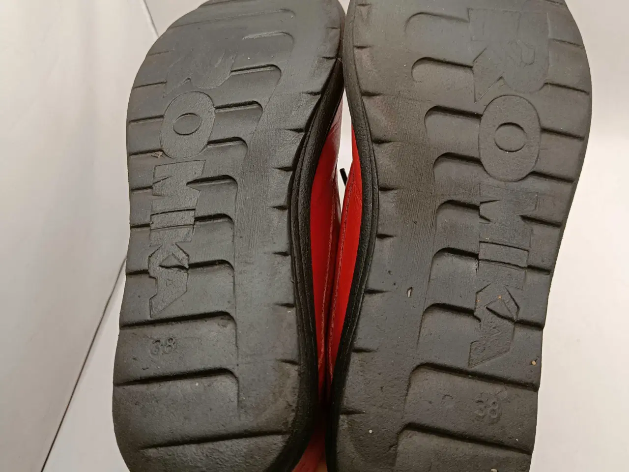 Billede 6 - Romika rød læder støvler 38str