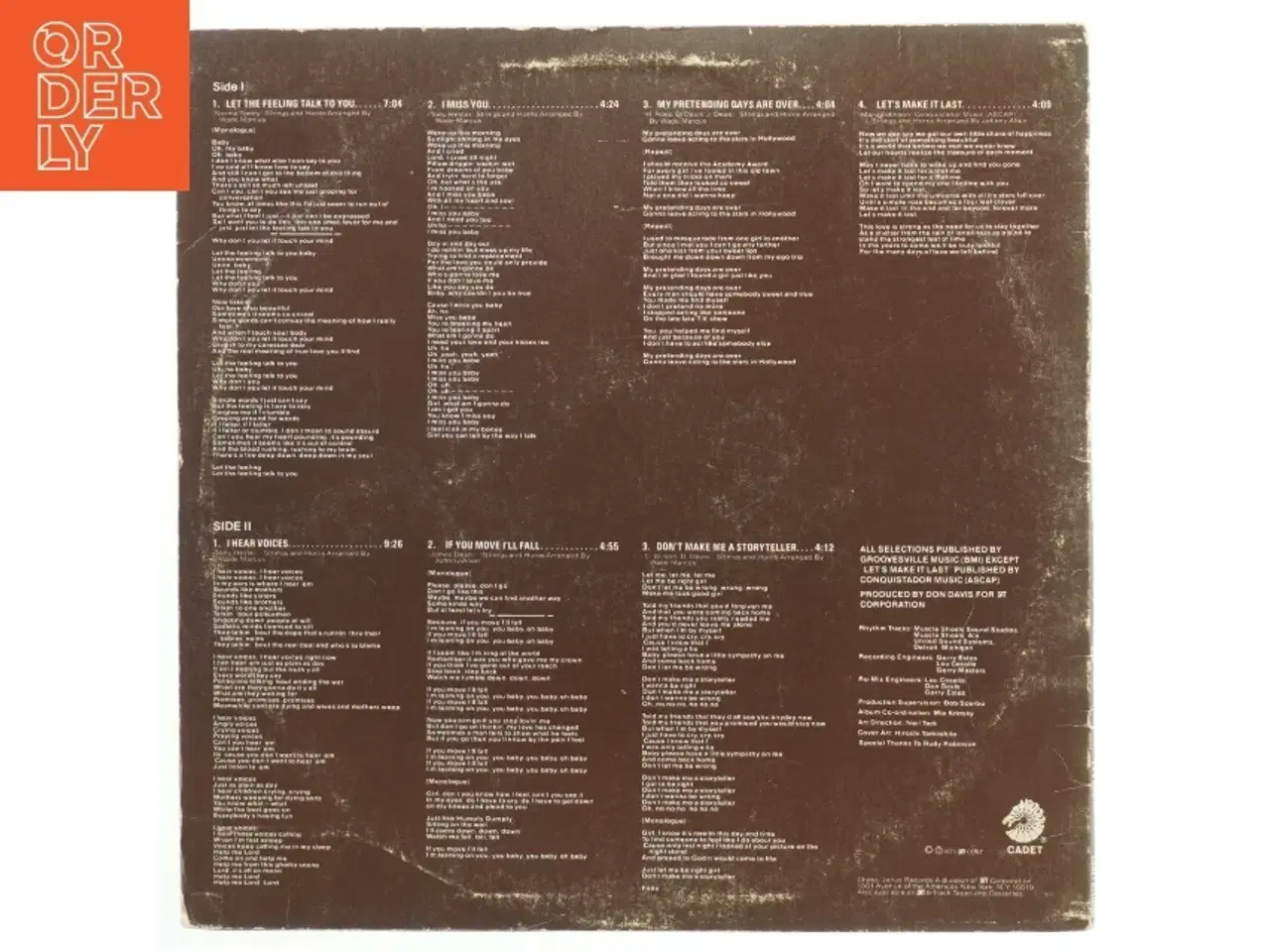 Billede 3 - The Dells vinylplade fra Cadet