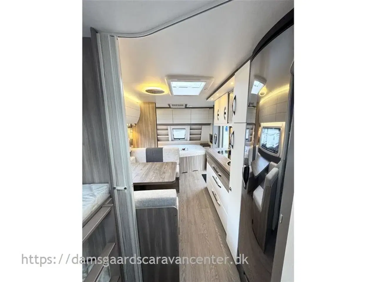 Billede 19 - 2022 - Hobby Excellent Edition 545 KMF   Dobbeltseng-Køjer-Aircon-Mover-Telt