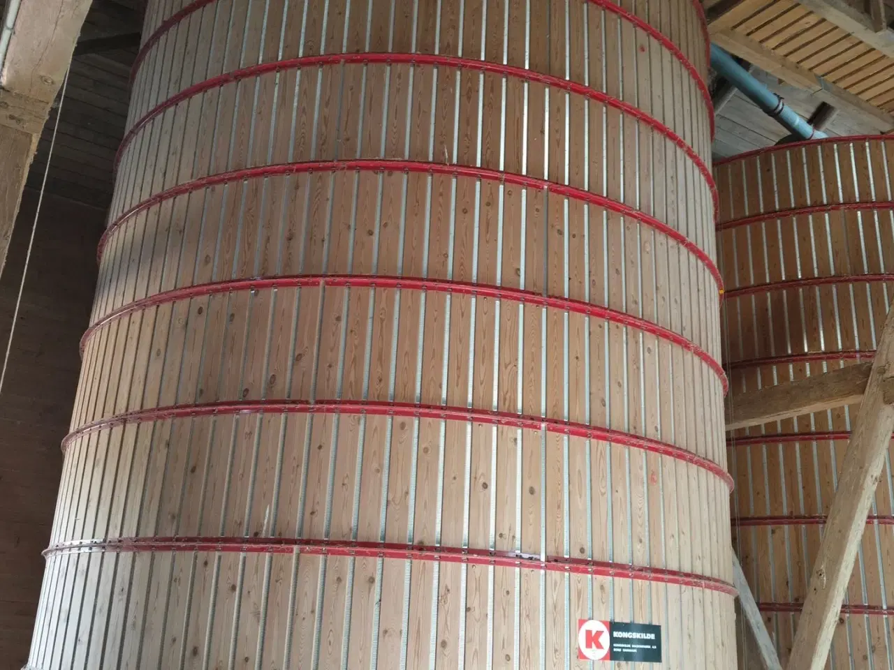 Billede 5 - Kongskilde Træsilo Ø ca. 4 m, højde ca. 5,4 m