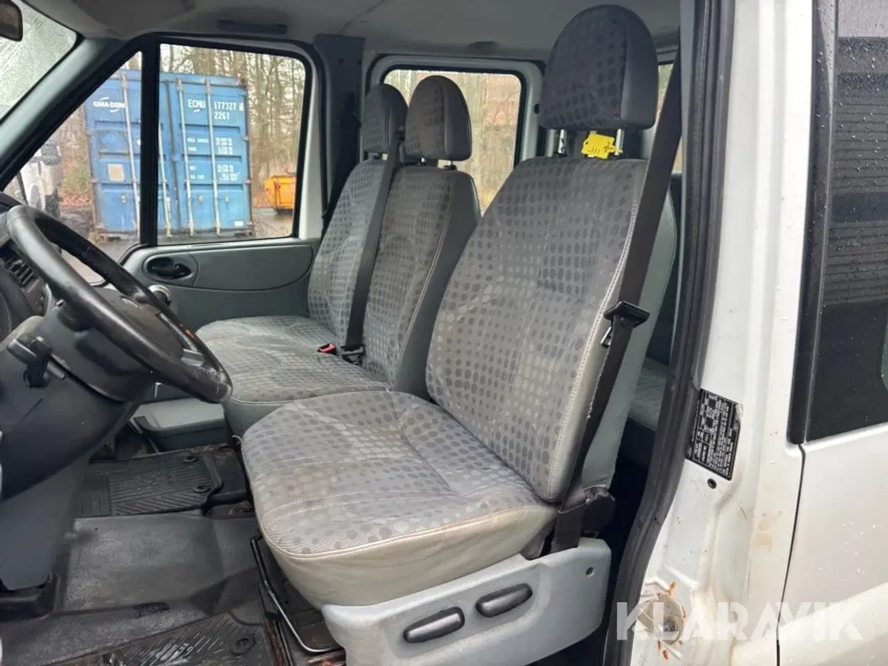 Billede 10 - Mandskabsbil Ford Transit med lad