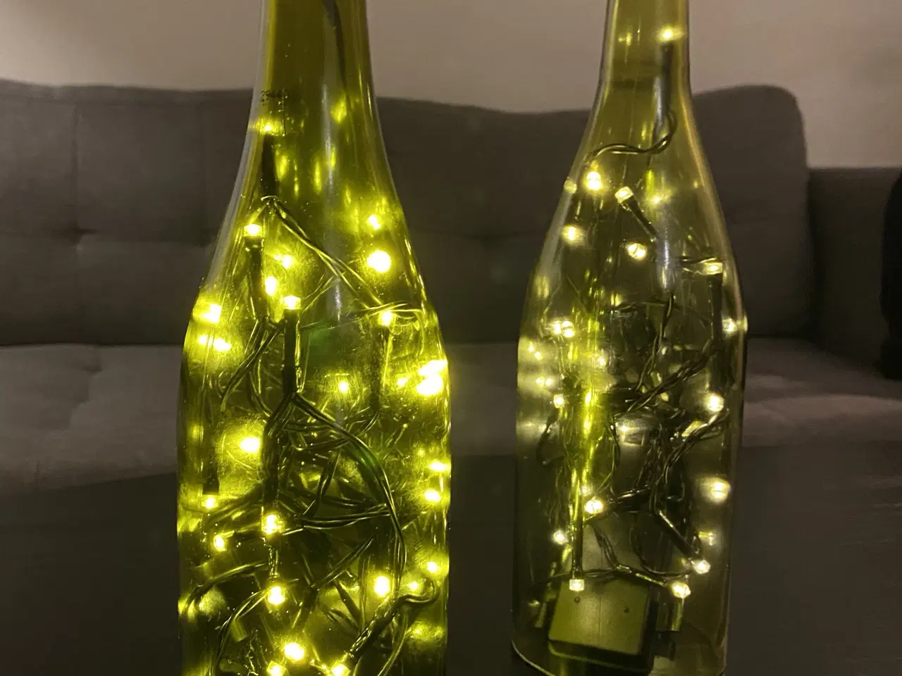 Billede 1 - Bordlamper - flasker