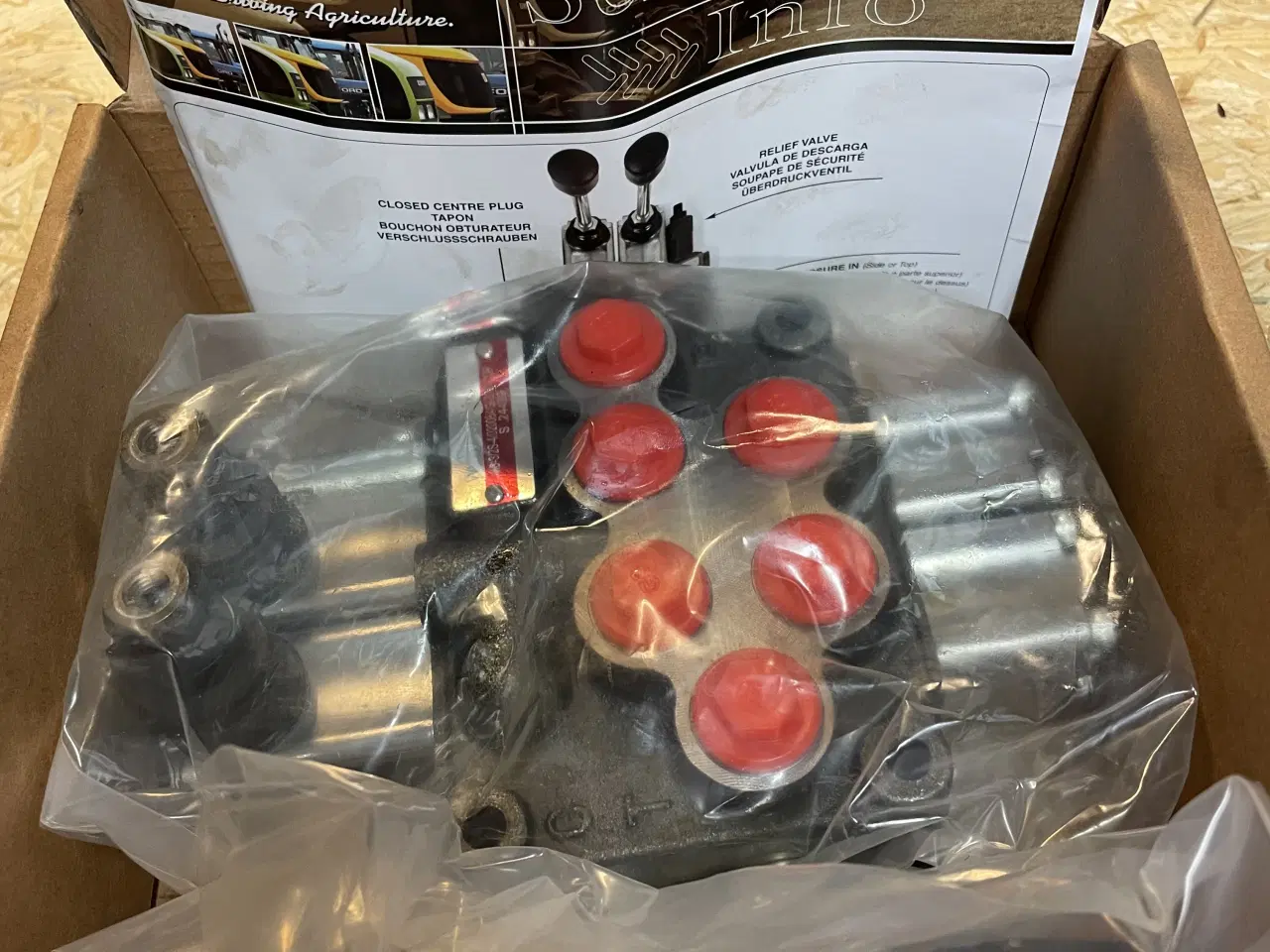 Billede 1 - Ny dobbelt Ventilblok.