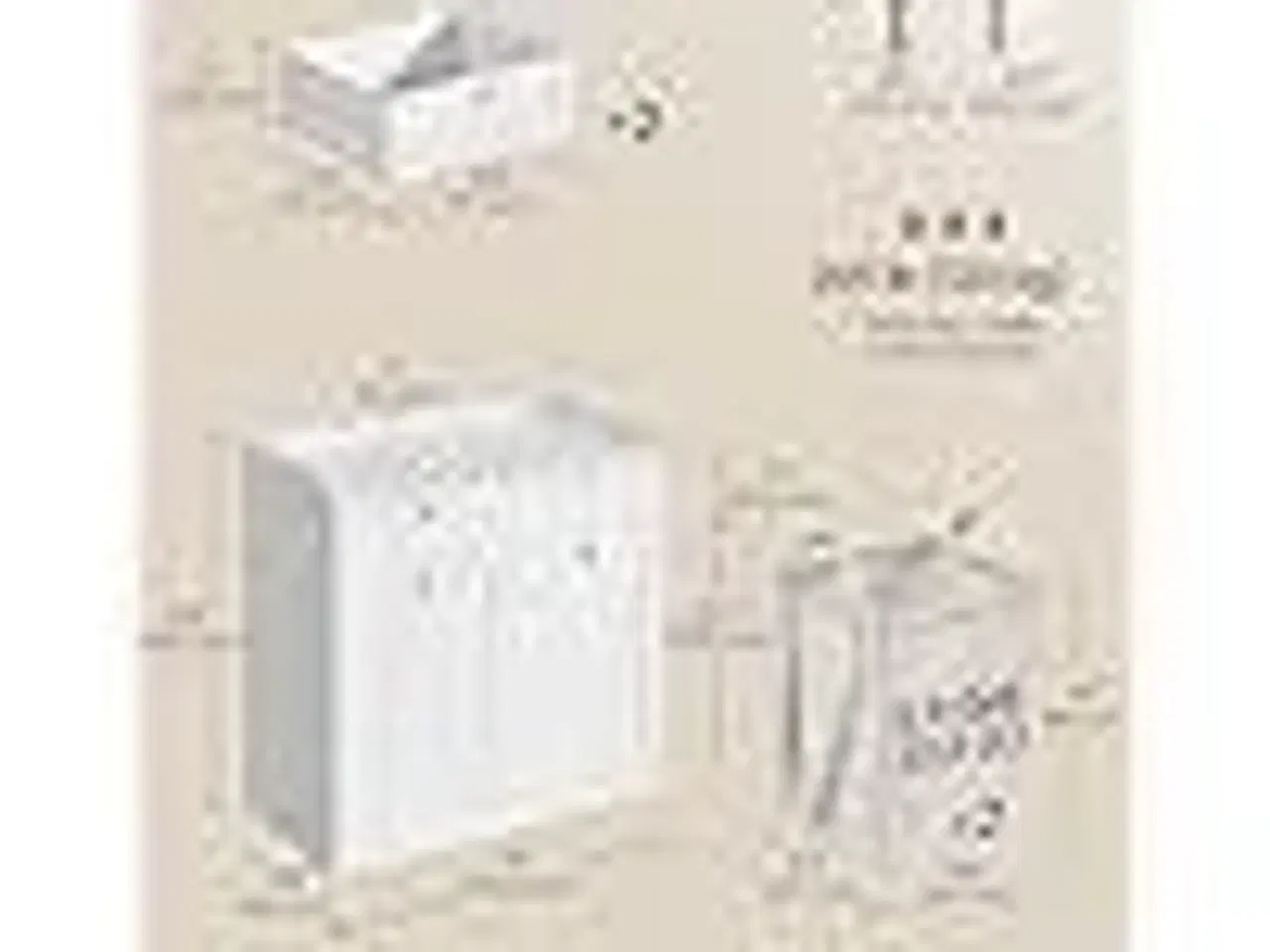 Billede 3 - Badeværelsesskab med vasketøjskurve 2 skuffer, 2 udtrækskurve, 40 × 78,9 × 80,2 cm, Cloud White