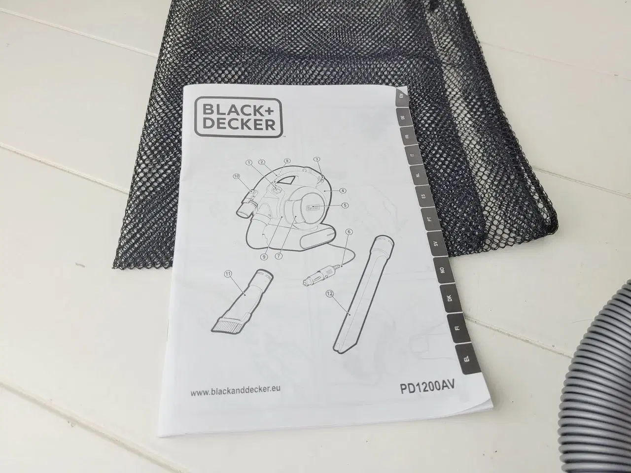 Billede 4 - Black and Decker PD1200AV Håndholdt Støvsuger