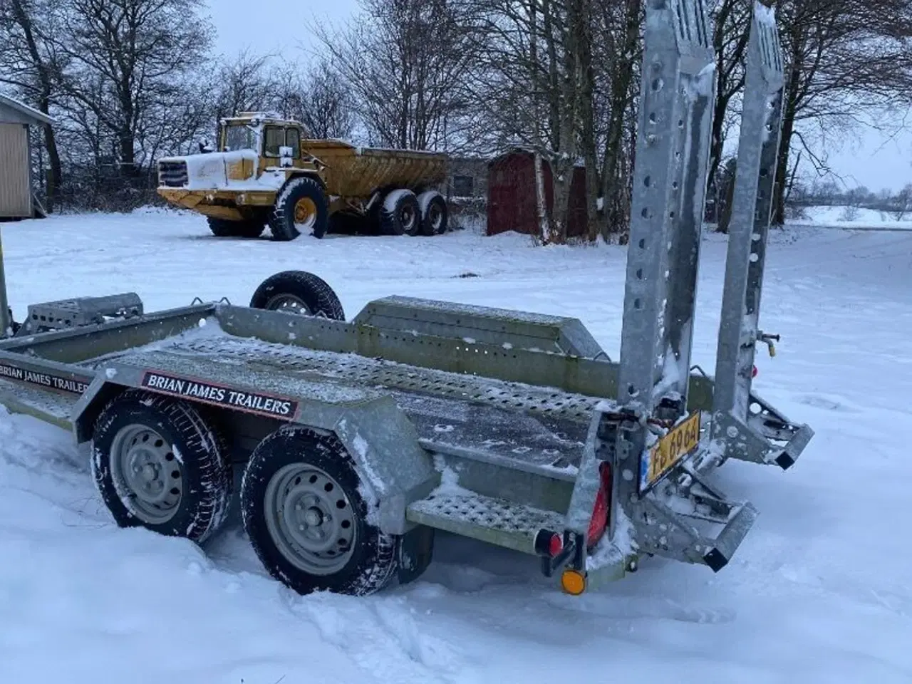 Billede 3 - Brian James Digger Plant Maskintrailer