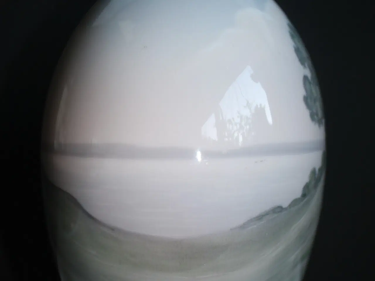 Billede 8 - Vase med landskab fra Bing og Grøndahl