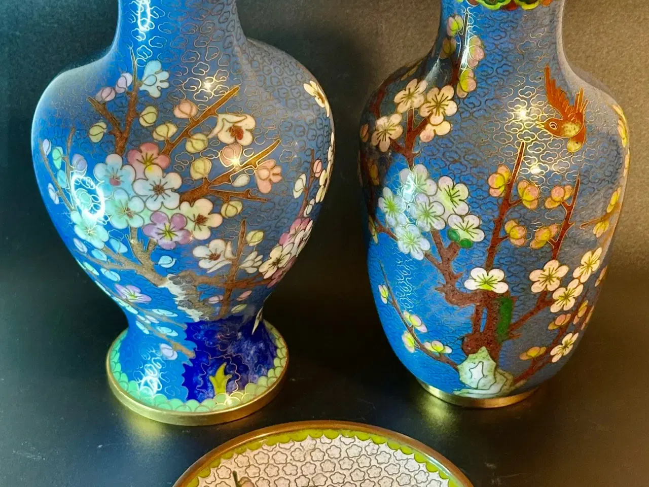 Billede 1 - CLOISONNE kunstgenstande sælges. Læs beskrivelsen