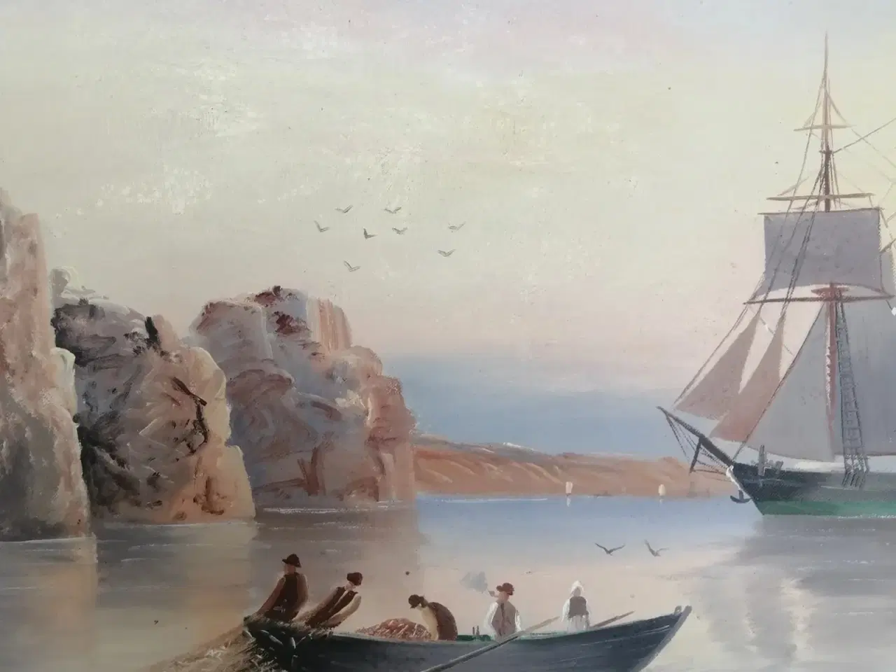 Billede 5 - Et utrolig smukt og stemningsfuldt oliemaleri 