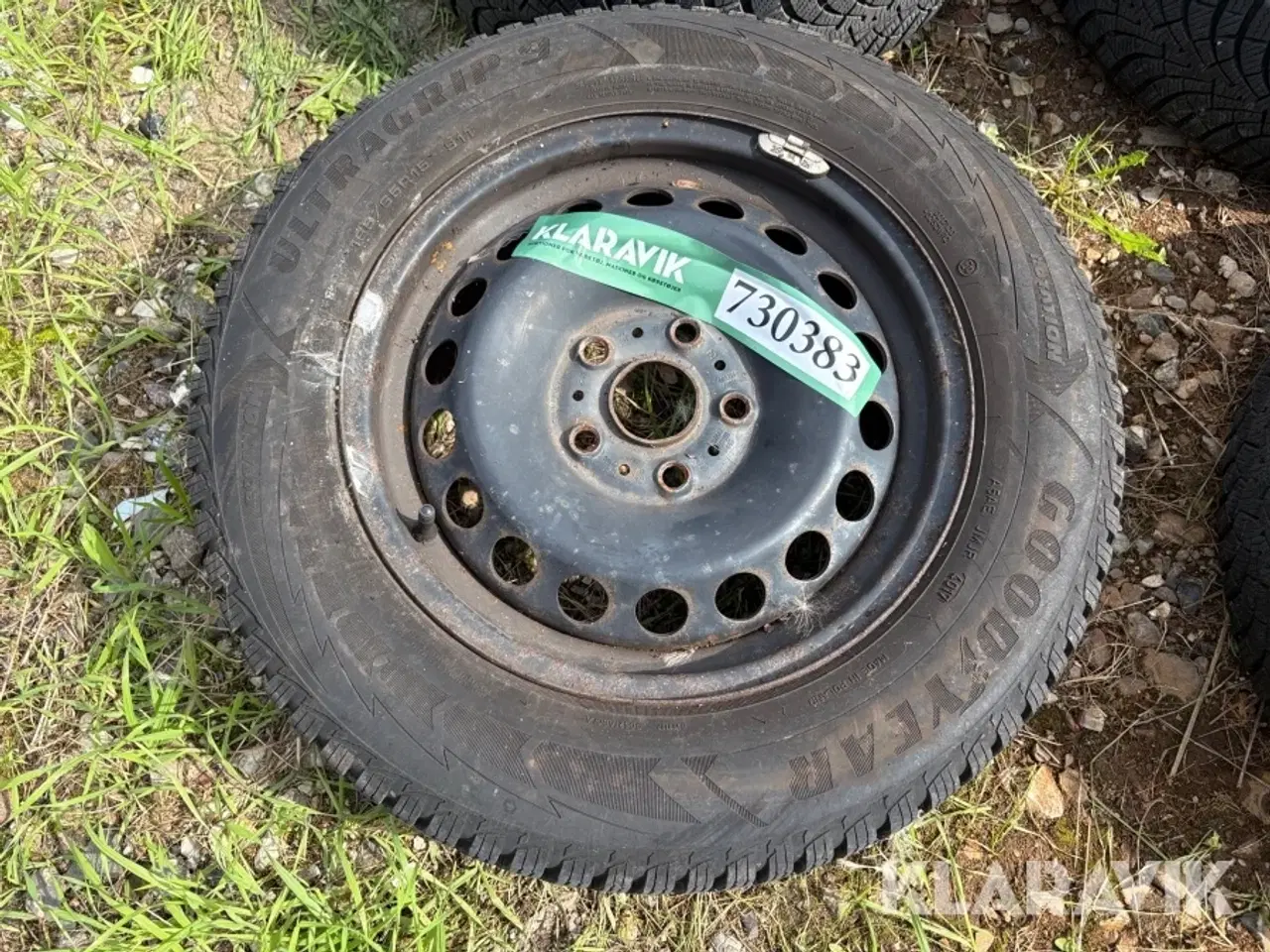 Billede 5 - Dæk med stålfælge Goodyear Ultragrip