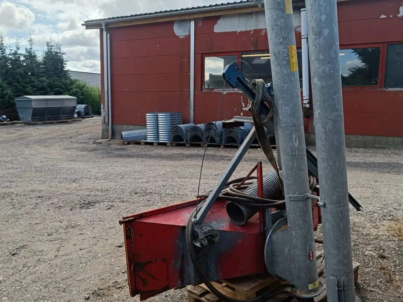 Billede 3 - Jema Korn- og gødningssnegl 4 meter Hydraulisk