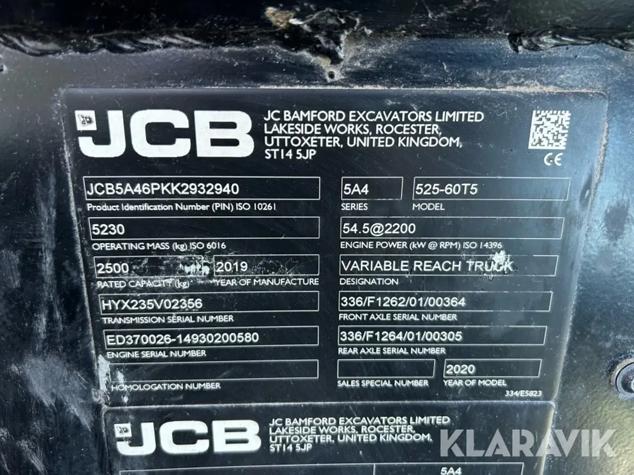 Billede 6 - Teleskoplæsser JCB 525-60T5