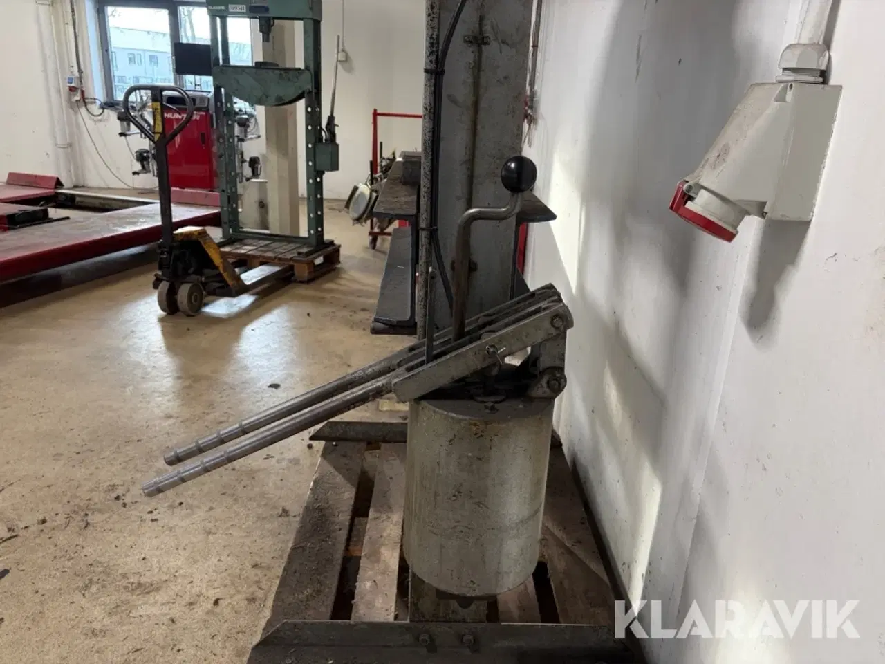 Billede 11 - Hydraulisk værkstedspresse Sigurd Stenhøj - manuel