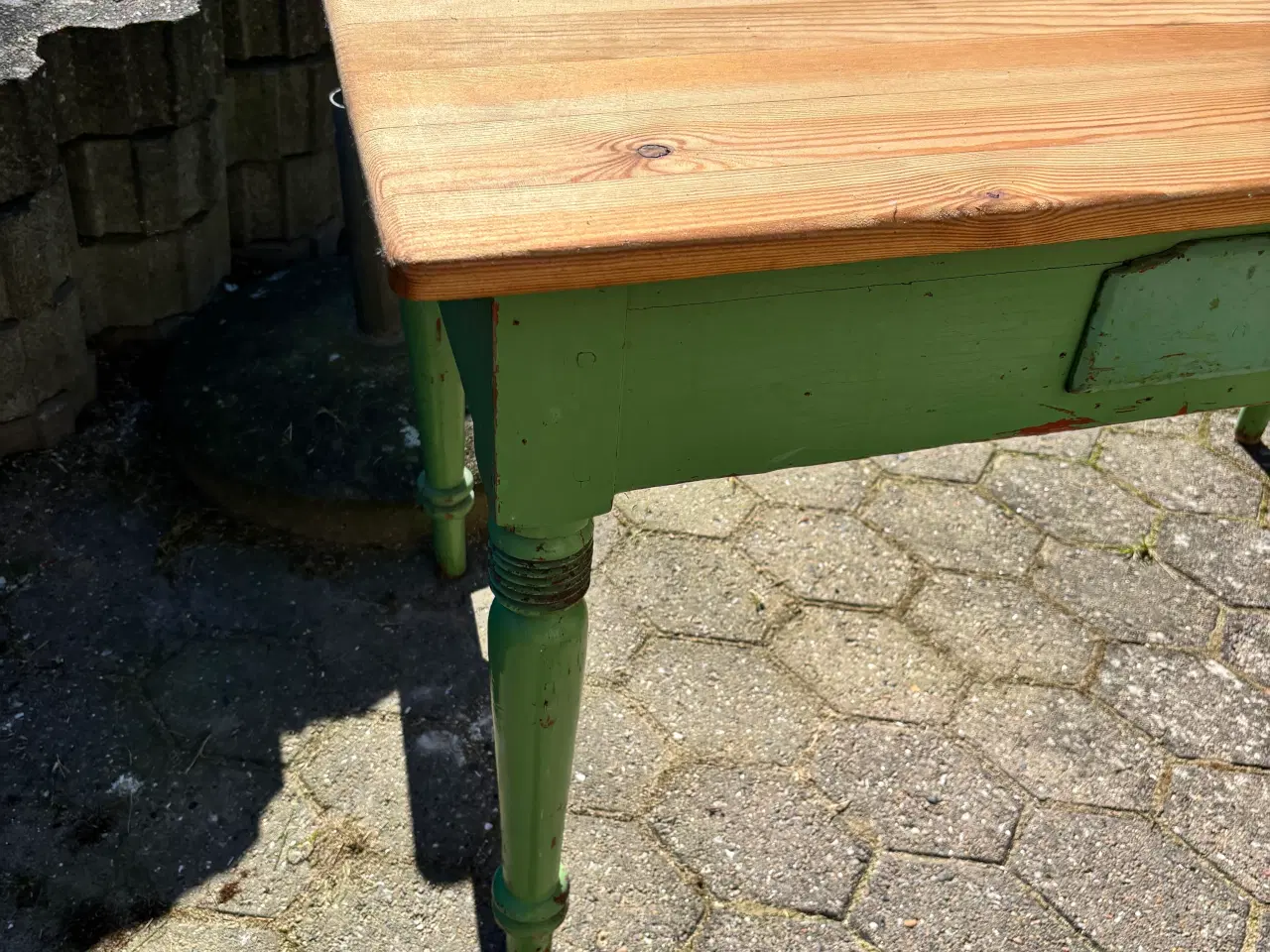 Billede 6 - Gammelt antikt spisebord