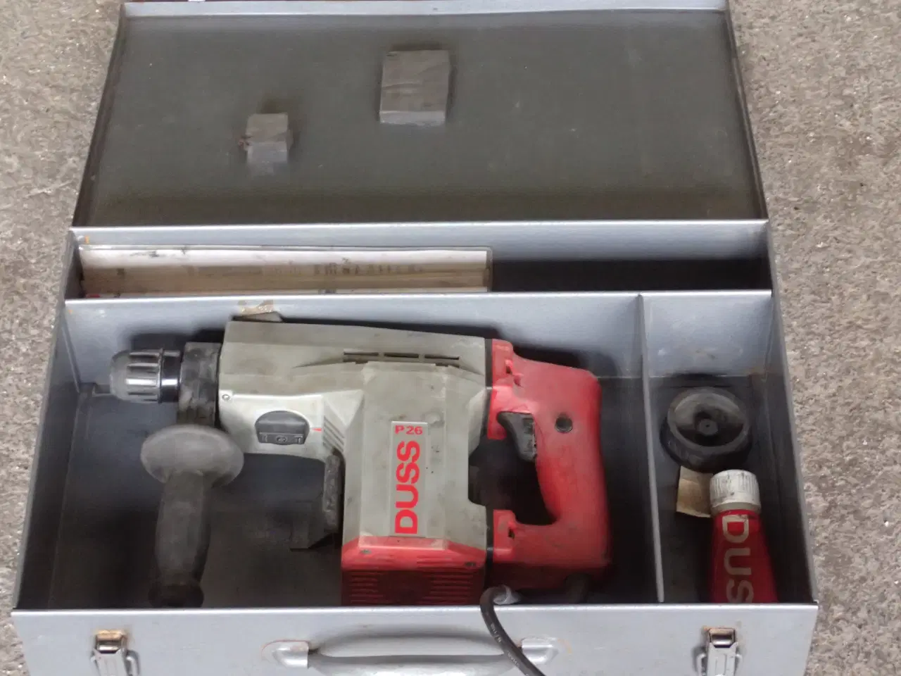 Billede 8 - Slagboremaskine DUSS pneumatisk SDS plus.