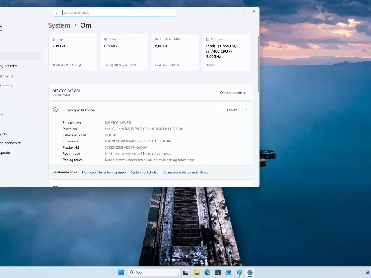 Billede 5 - Lenovo 520s - kontor, skolearbejde og spil