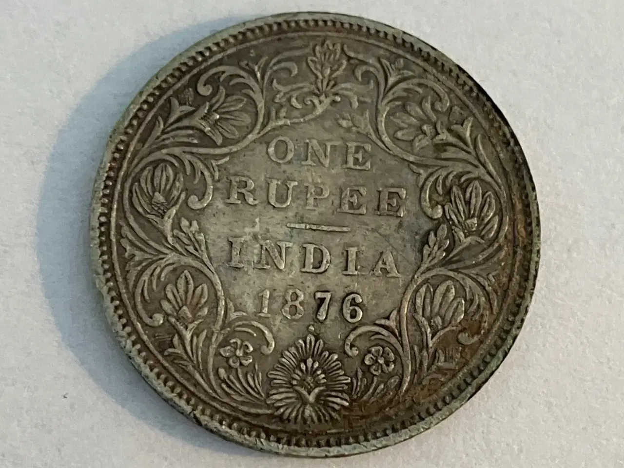 Billede 1 - One Rupee India 1876